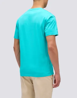 Sundek Men Sea Breeze Crew Neck T-Shirt with Logo