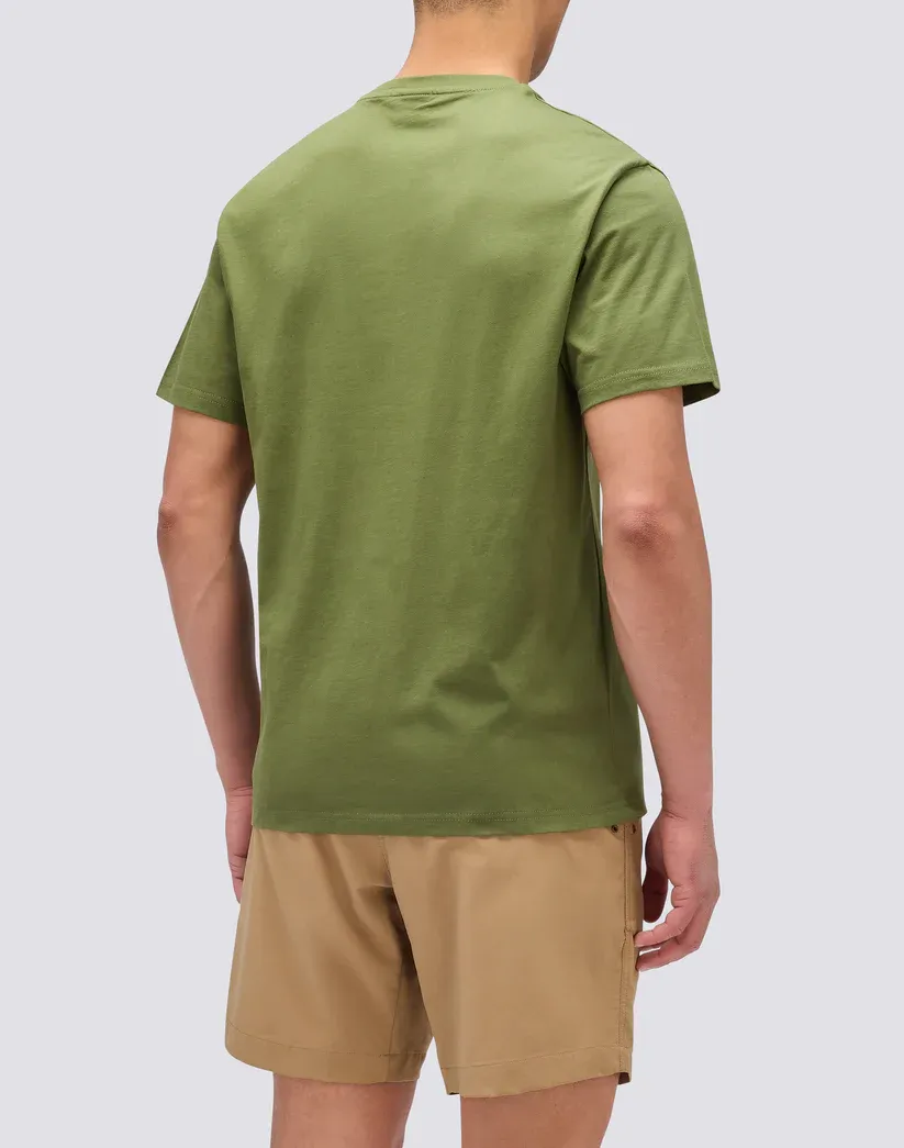 Sundek Men Dino T-Shirt with Pocket and Print