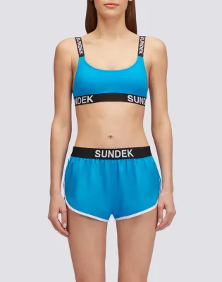 Sundek Women Bilberry Lulin - Short Shorts with Elasticated Waistband