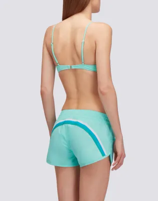 Sundek Women Blue Java Margate - Repreve® Short Sea Shorts