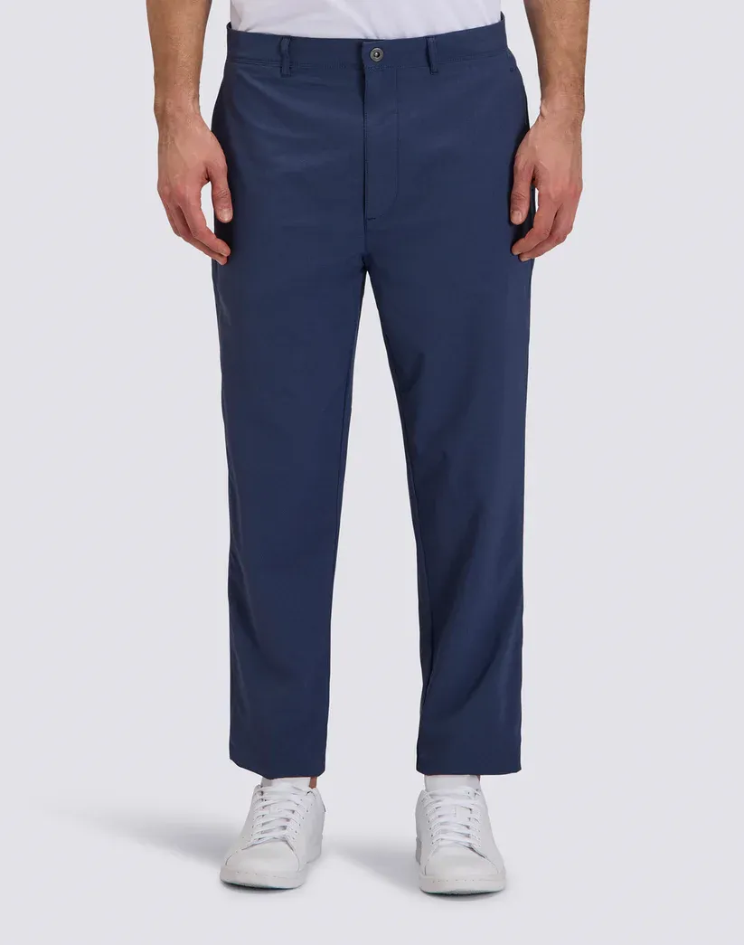 Sundek Men Navy Semi-Stretchy Quick-Dry Trousers