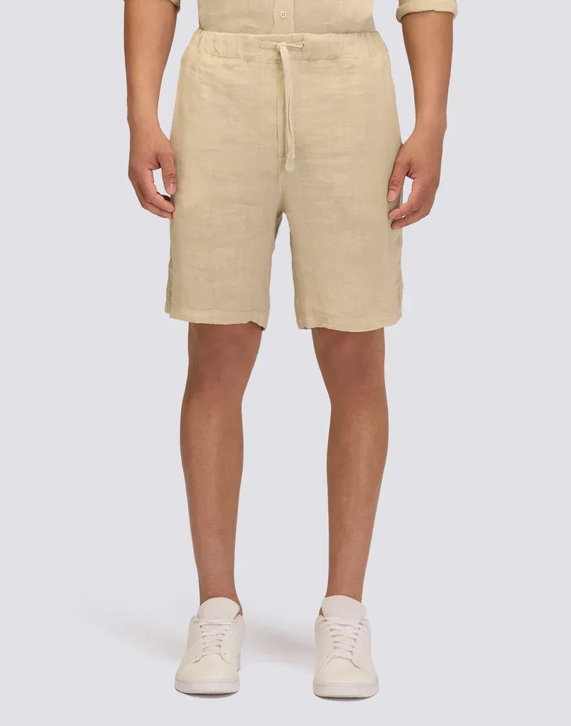 Sundek Men Sand Linen Walkshorts