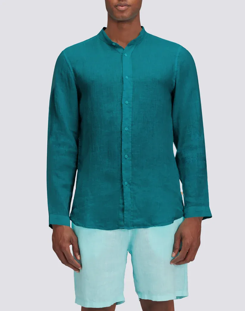 Sundek Men Garment Dyed Shirt