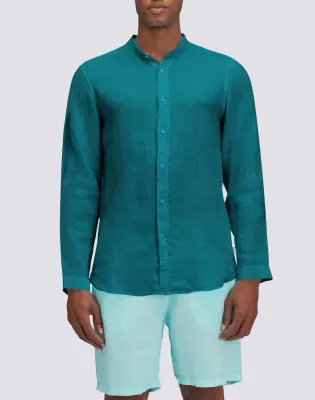 Sundek Men Garment Dyed Shirt