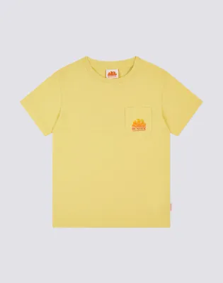 Sundek Boys Sorbet Mini New Herbert T-Shirt with Shaded Logo