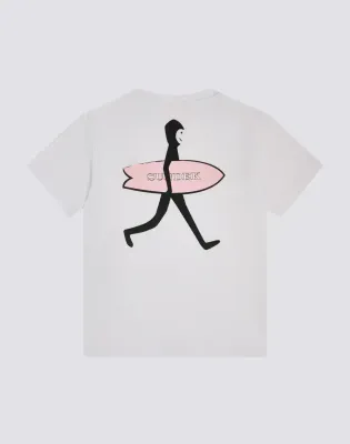 Sundek Boys White Wetsuit Print T-Shirt