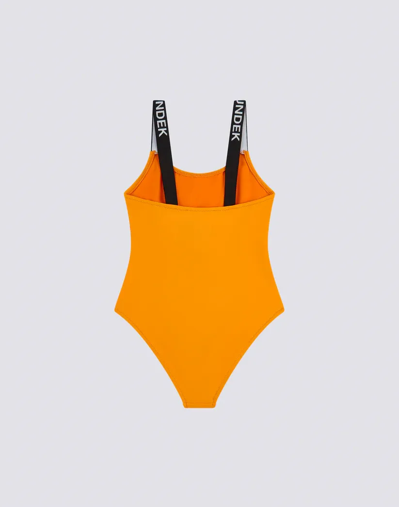 Sundek Girls Lulo One-Piece Swimsuit with Logoed Straps