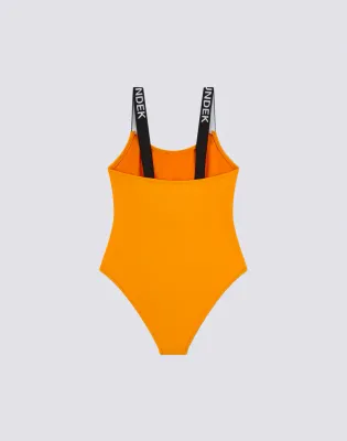 Sundek Girls Lulo One-Piece Swimsuit with Logoed Straps