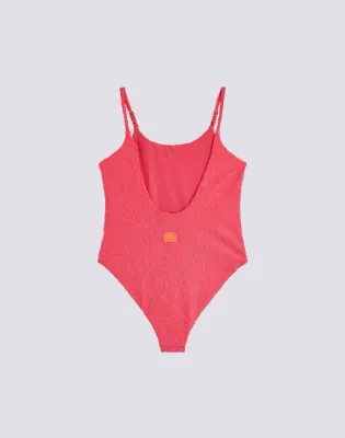 Sundek Girls Pitaya Terry One-Piece Swimsuit