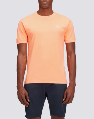 Sundek Men Fluo Green New Day Crew Neck T-Shirt