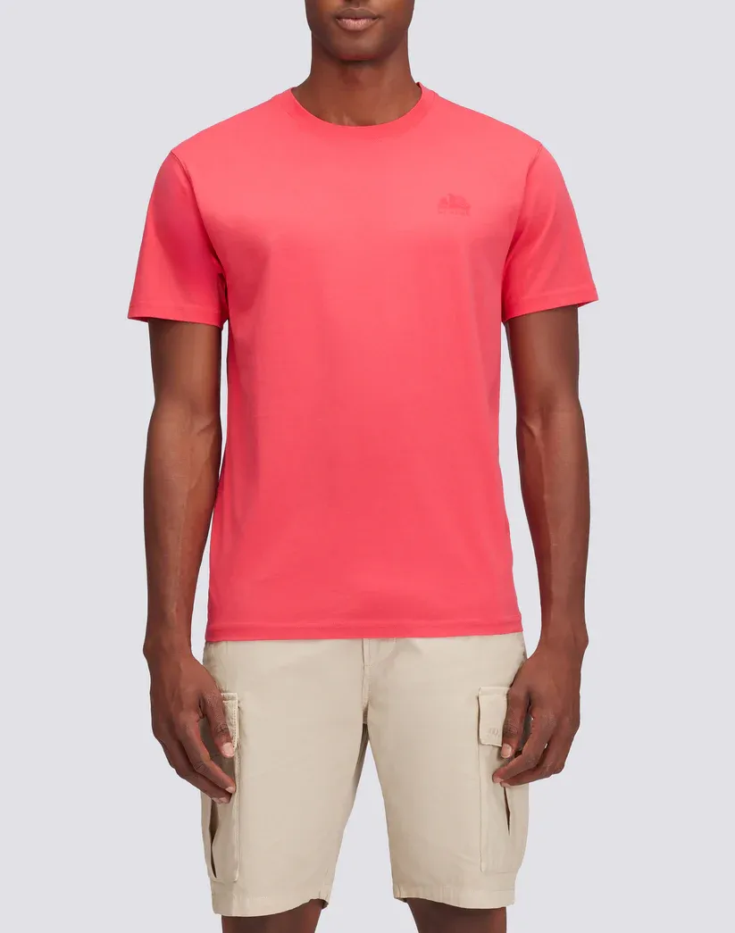 Sundek Men Joy Crew Neck T-Shirt with Logo