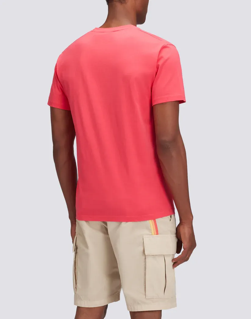 Sundek Men Joy Crew Neck T-Shirt with Logo