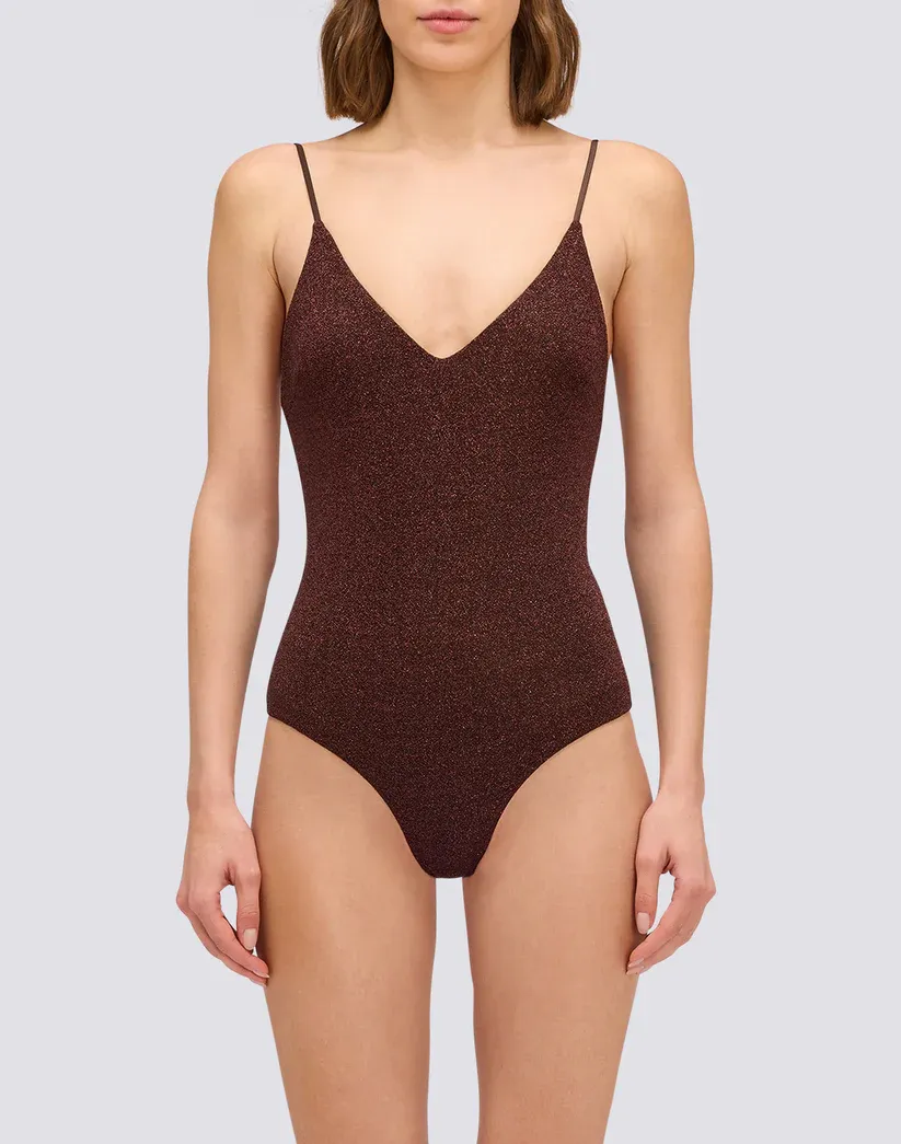 SUNDEK WOMEN LUREX ONE-PIECE SWIMSUIT