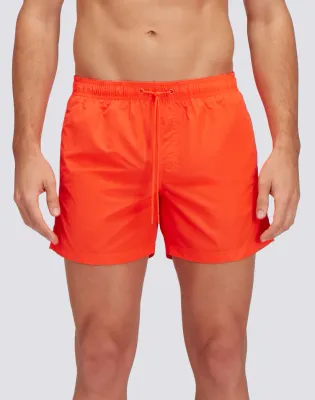 Sundek Men Firebird Memory Stretch Waist Swim Trunks