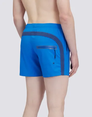 Sundek Men Over Sky Short Stretched Swim Shorts with an Elasticated Waistband