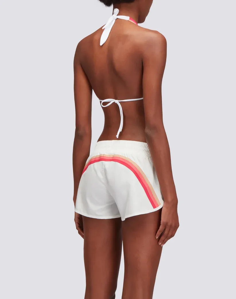 Sundek Women White Margate - Repreve® Short Sea Shorts