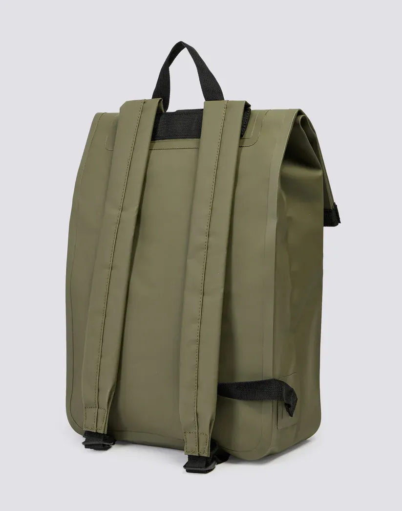 Sundek Dark Green Technical Bagpack with Front Zip