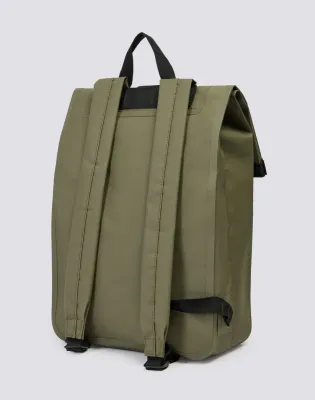 Sundek Dark Green Technical Bagpack with Front Zip