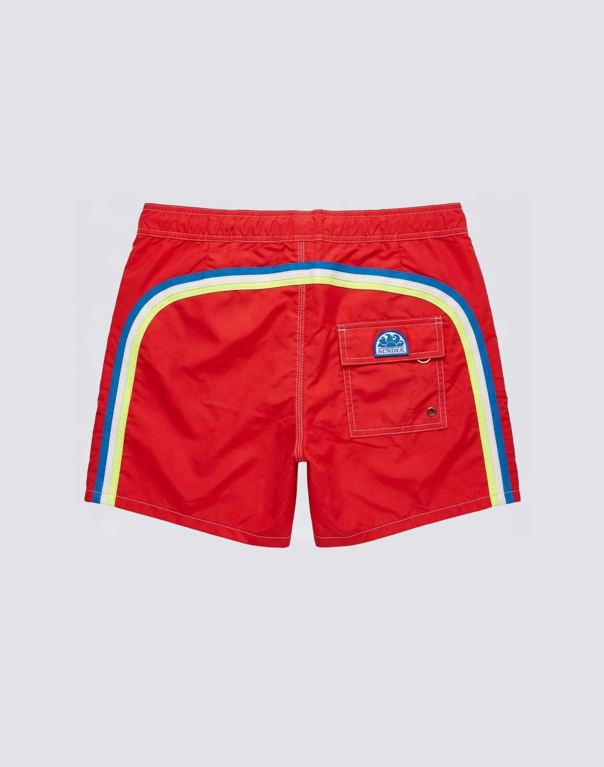 Sundek Men's BS/RB Low Rise 14" - Lolly Red