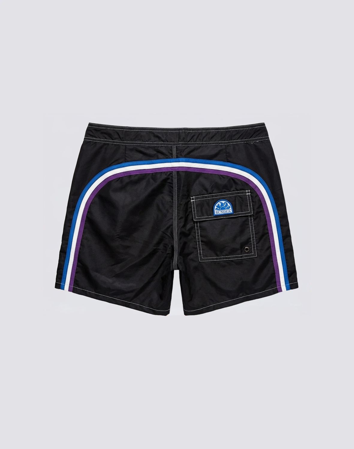 Sundek Men's Boardshorts Low Rise 14" - Black