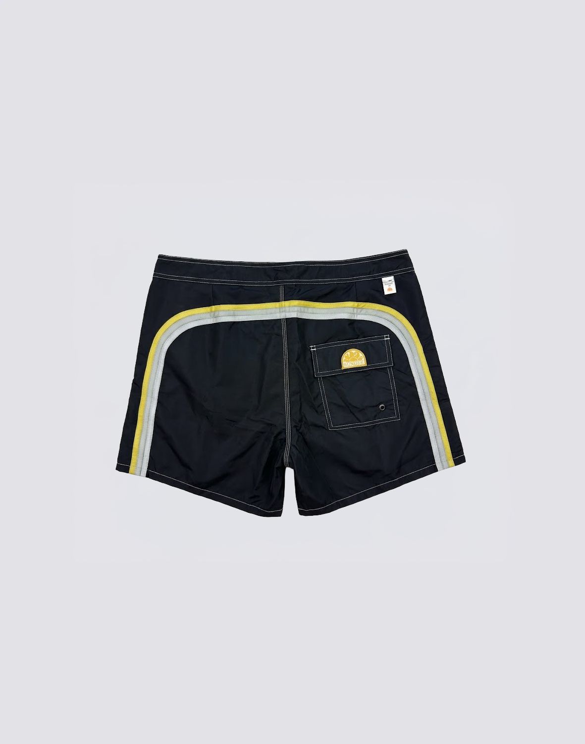 Sundek Men's Boardshorts Low Rise 14" - Black