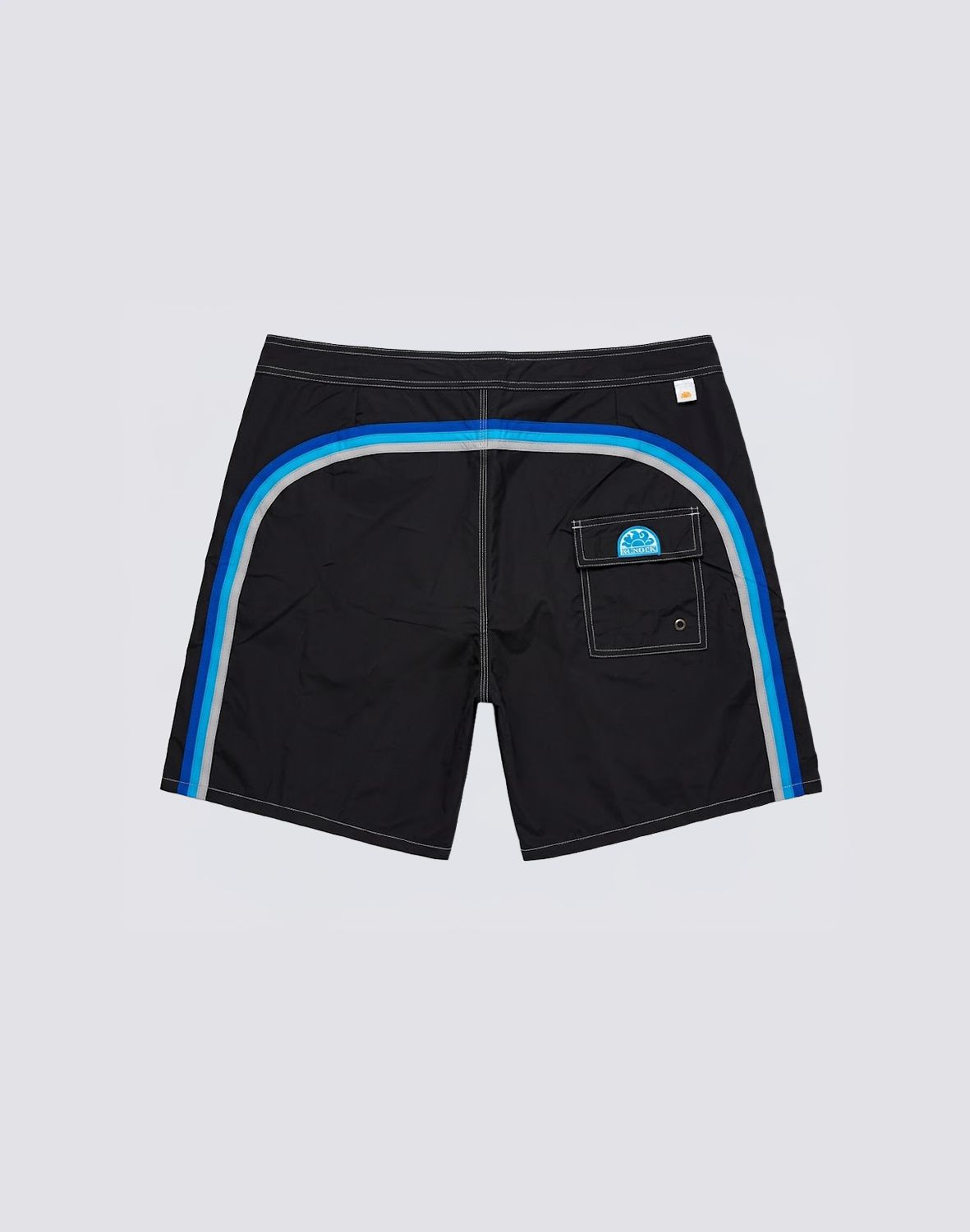 Sundek Men's Boardshorts Low Rise 14" - Black #18