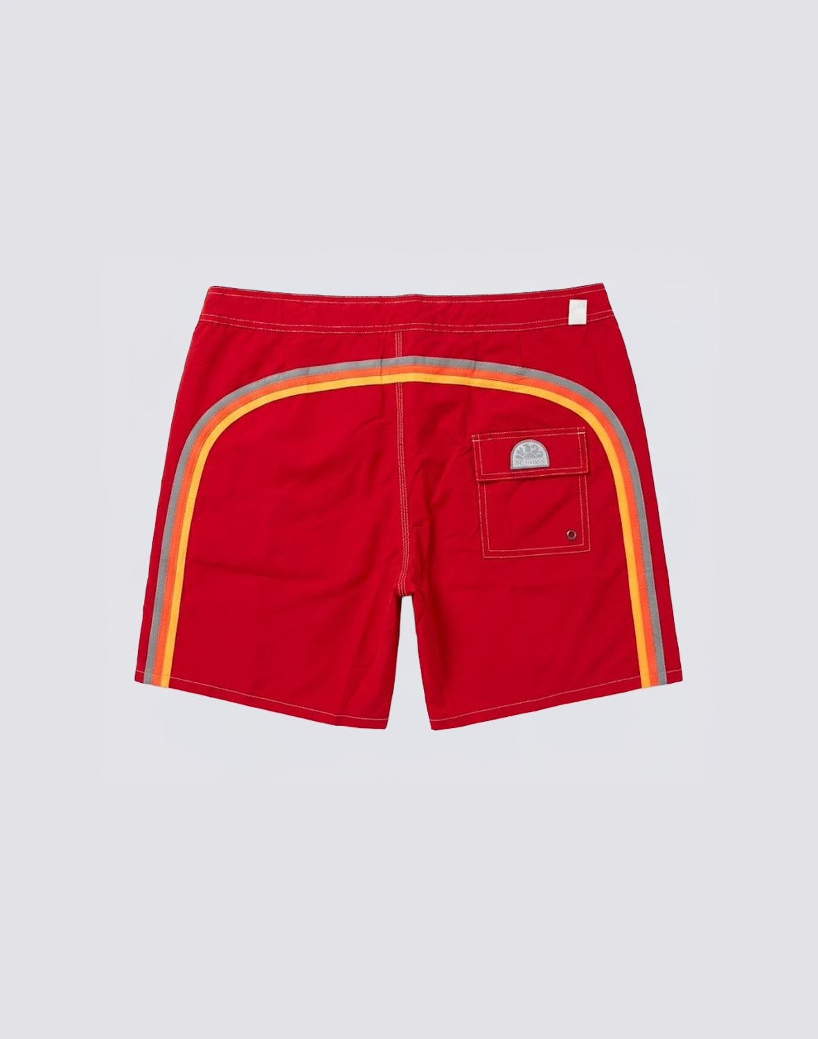 Sundek Men's Boardshorts Low Rise 14" - Red #7