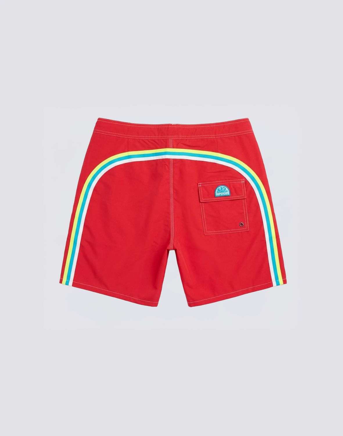 Sundek Men's Boardshorts Low Rise 14" - Lolly Red #4