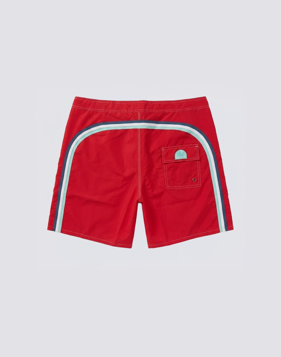 Sundek Men's Boardshorts Low Rise 17" - Lolly Red