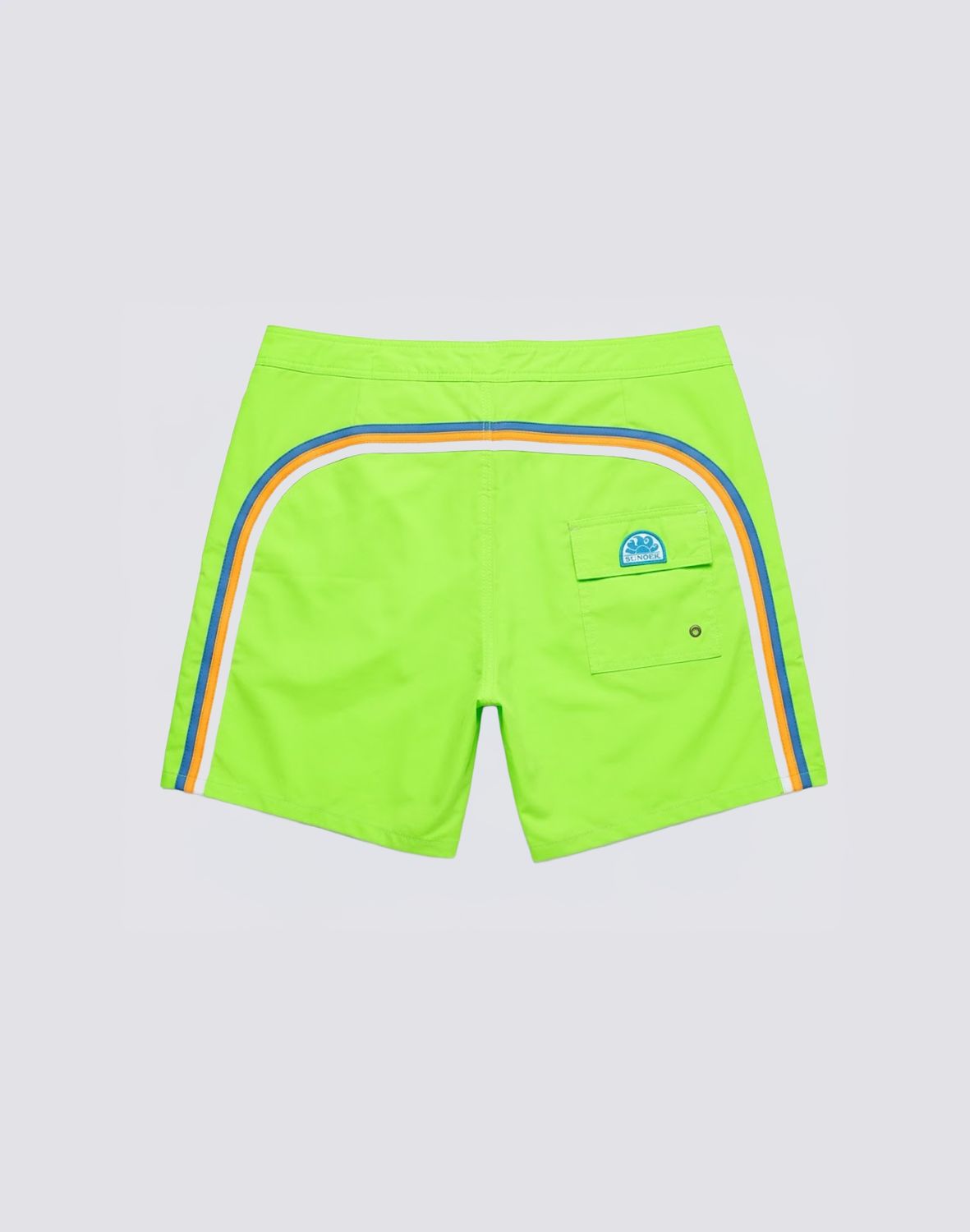 Sundek Men's Boardshorts Low Rise 17" - Fluo Green #7