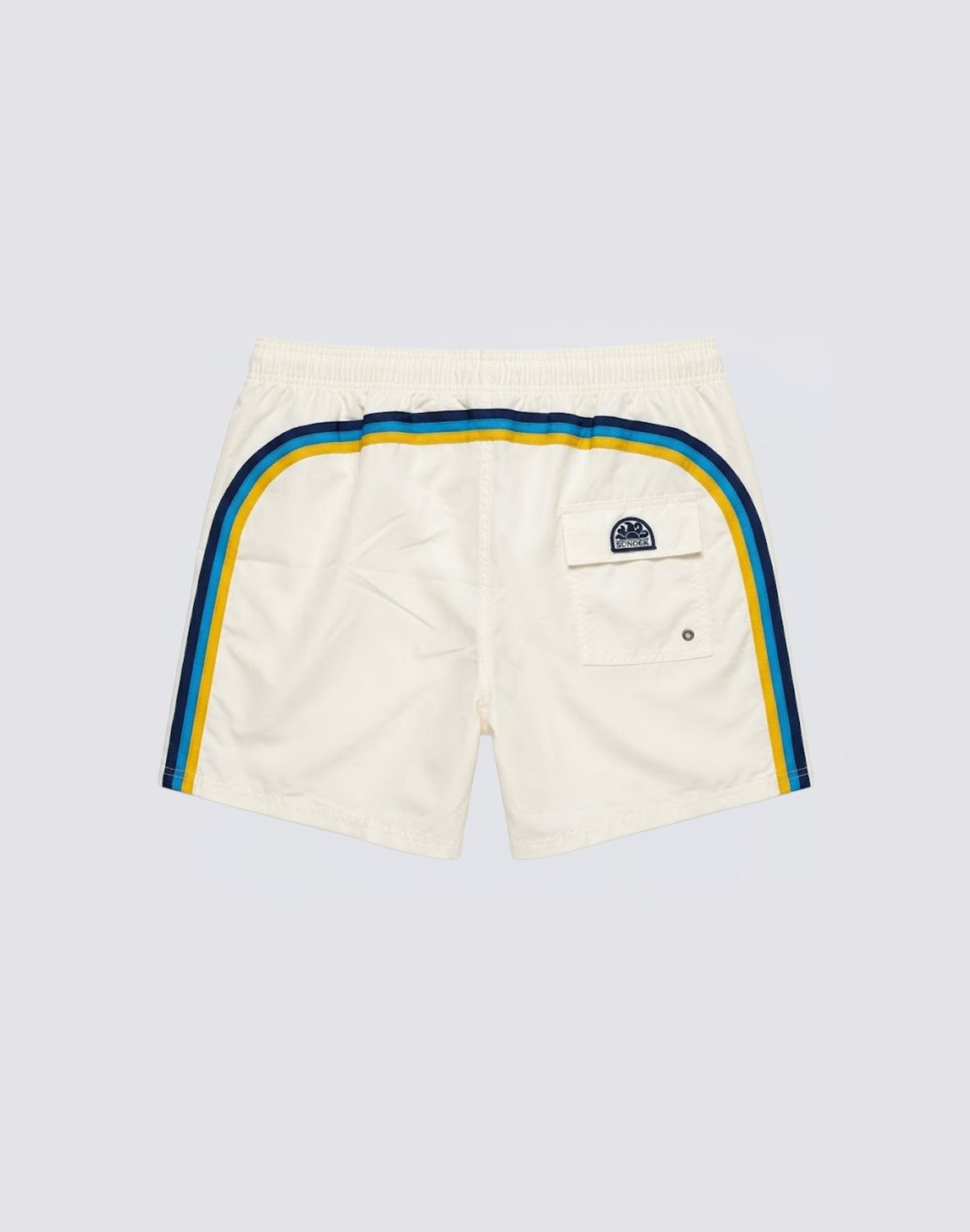 Sundek Men's Boardshorts Swim Trunks - White 01