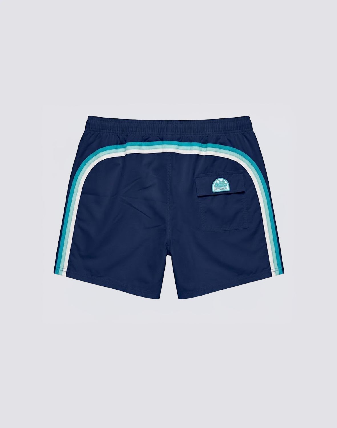 Sundek Men's Boardshorts Elastic Waist - Navy #3