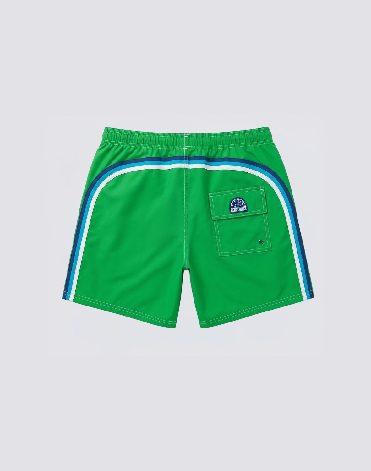 Sundek Men's Boardshorts Elastic Waist - Bright Green