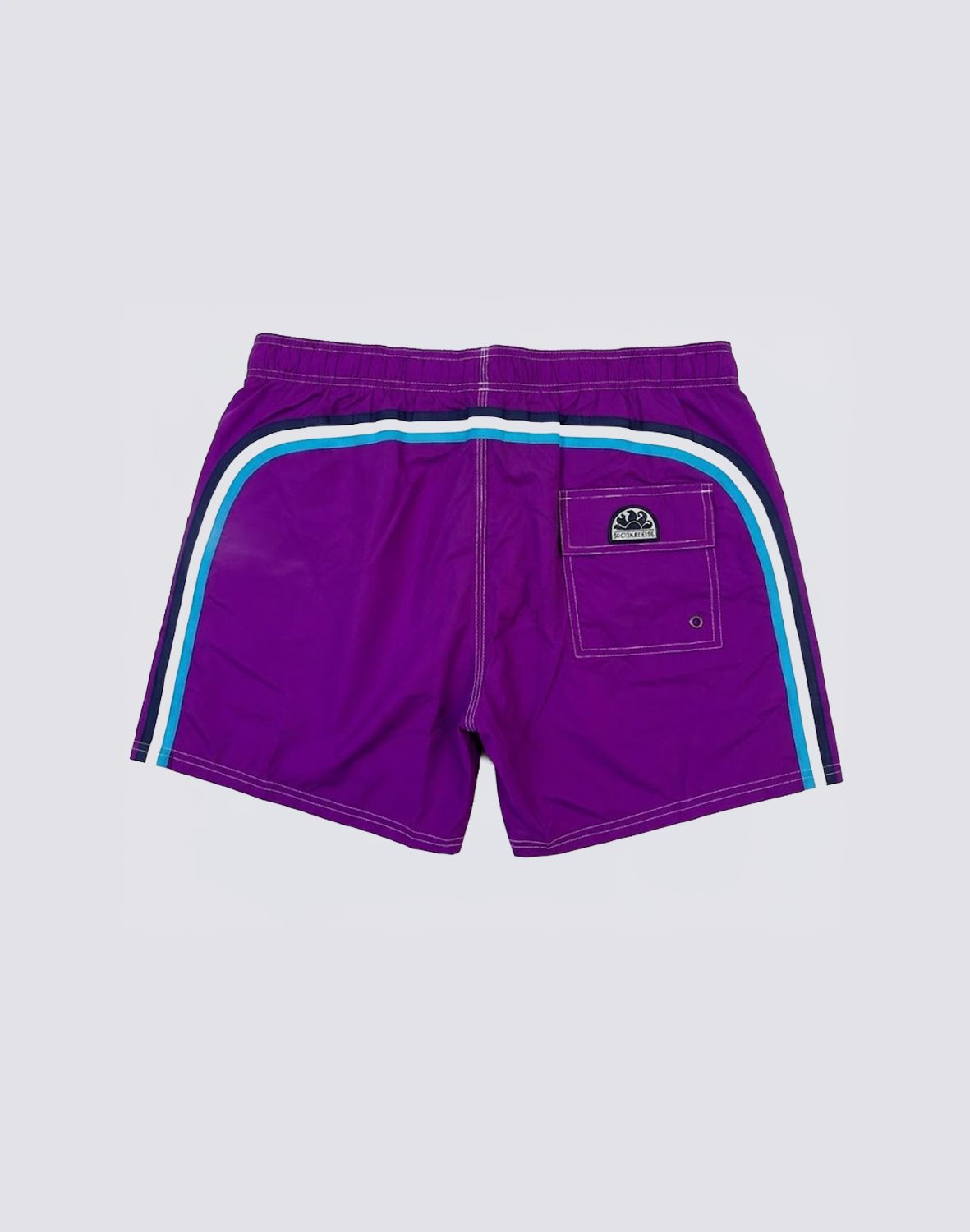 Sundek Men's Boardshorts Elastic Waist - Deep Orchid #2