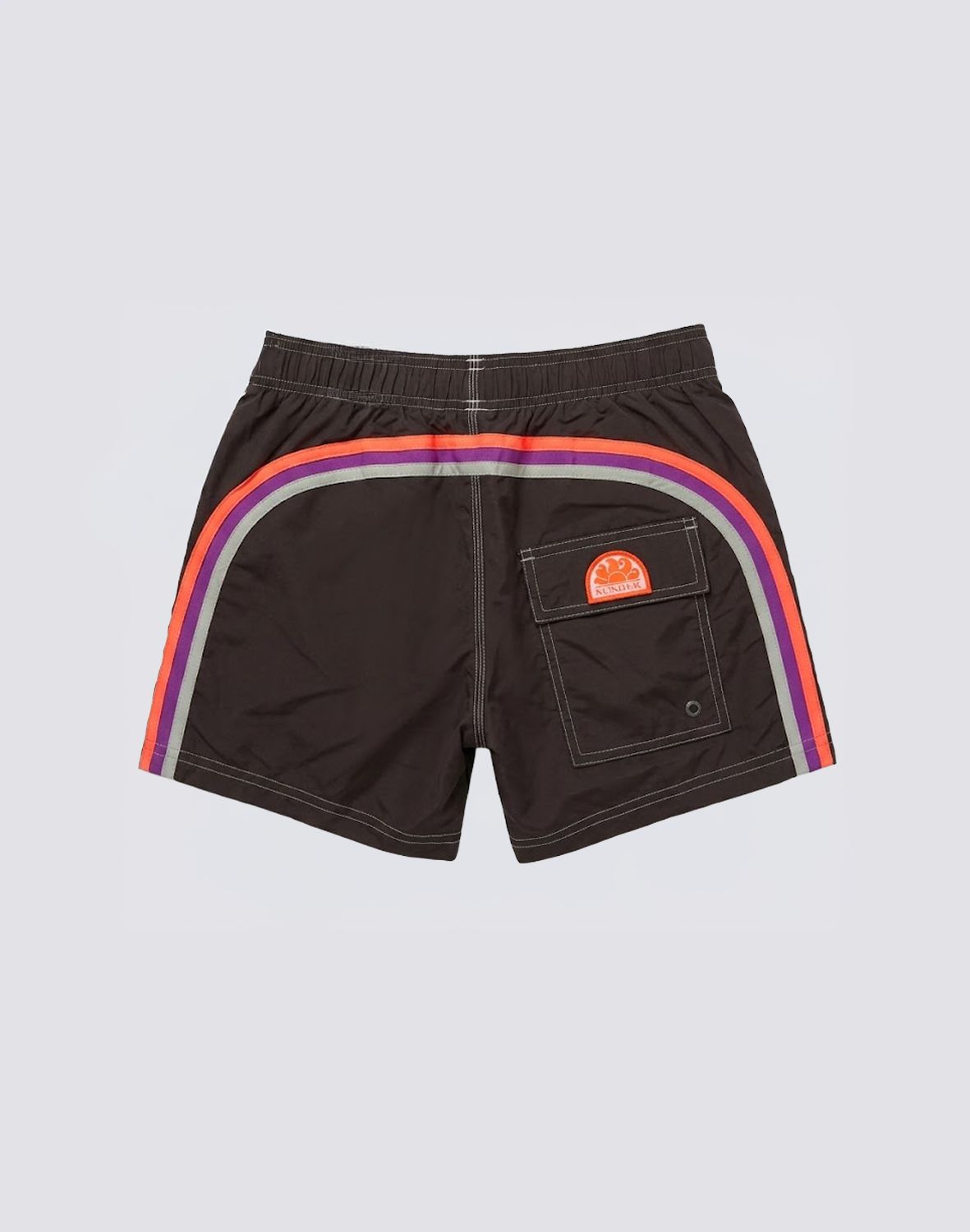 Sundek Men's Boardshorts Elastic Waist - Cocoa 01