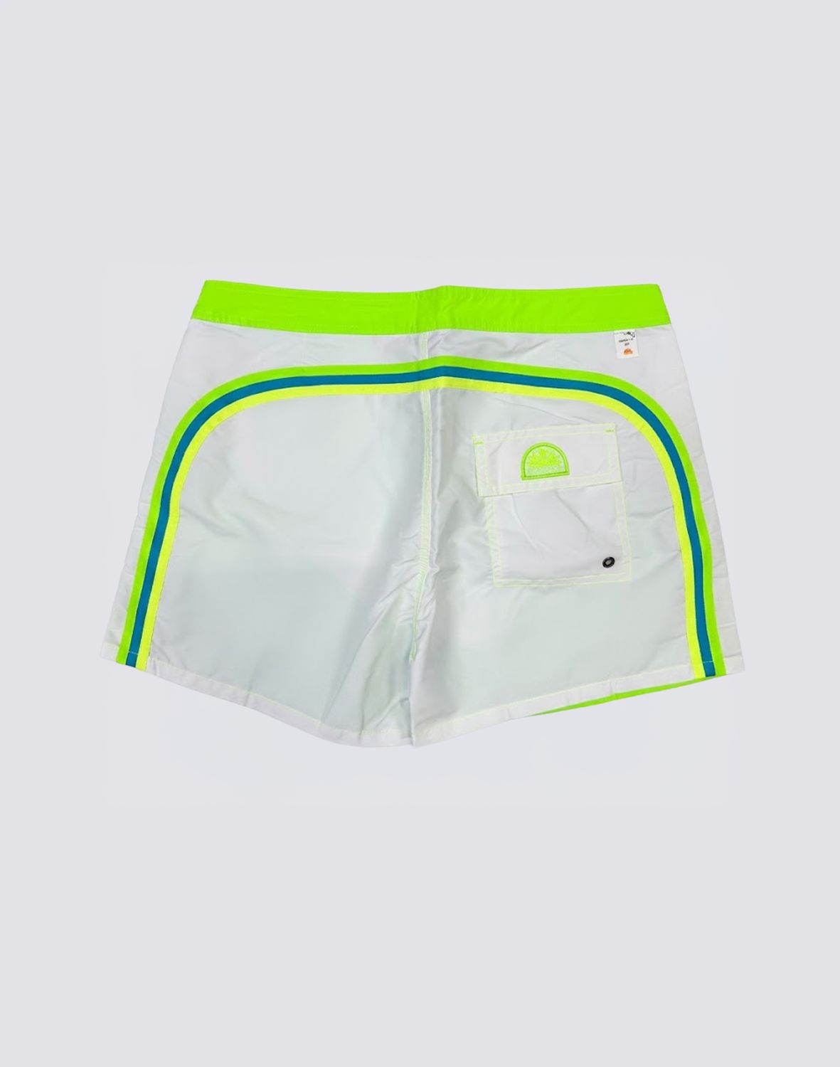 Sundek Men's Boardshorts Low Rise 14" - Fluo Green #2