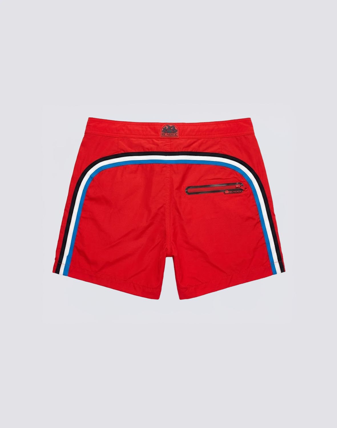 Sundek Men's Boardshorts Waist 16" Waterproof - Fire Red #3