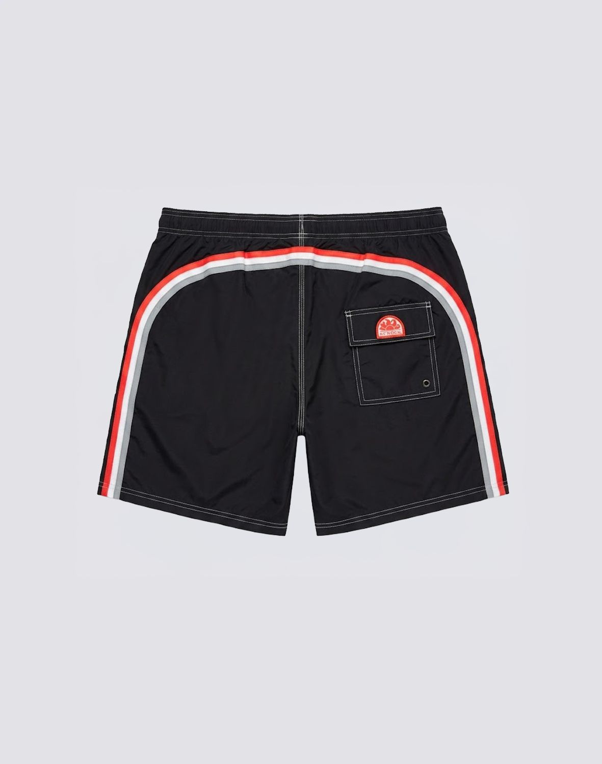 Sundek Men's Boardshorts Elastic Waist - Black #33