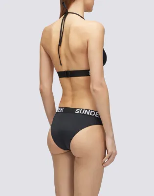 SUNDEK WOMEN MARCELA BRIEFS WITH ELASTIC - BLACK