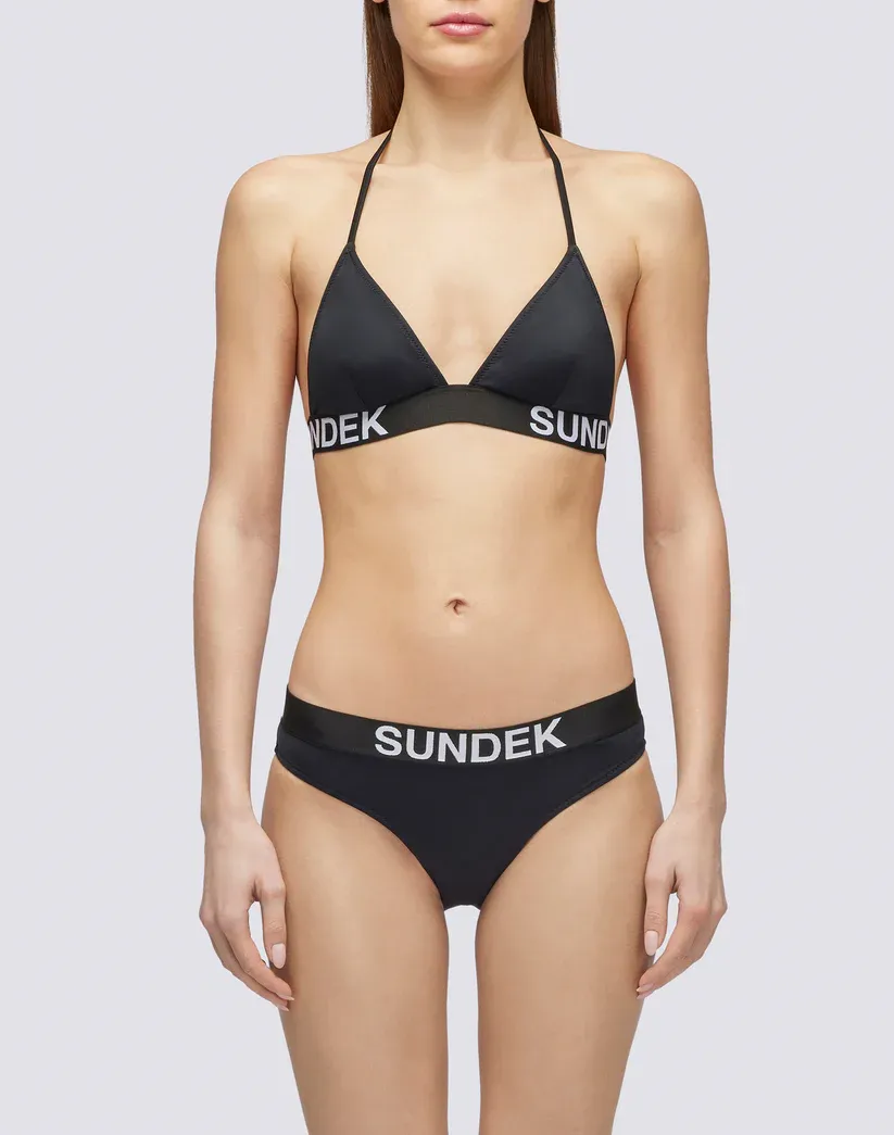 SUNDEK WOMEN MARCELA BRIEFS WITH ELASTIC - BLACK