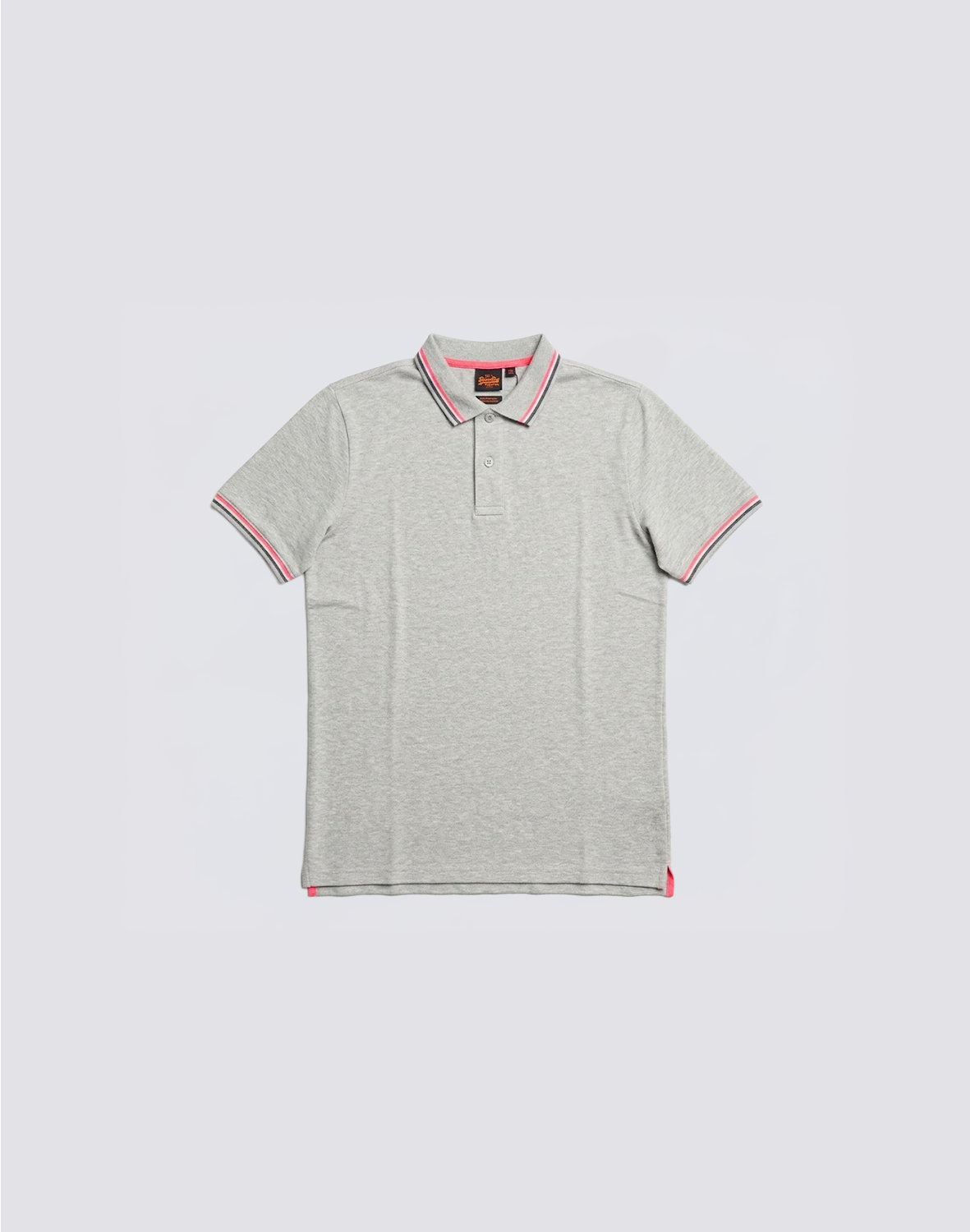 Sundek Men Brice Polo T-Shirt - Gray Melange
