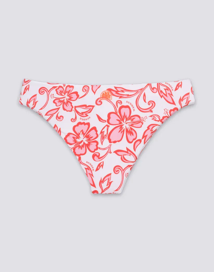 SUNDEK WOMEN MARISOL SK23 PRINT CULOTTE BOTTOMS - WHITE