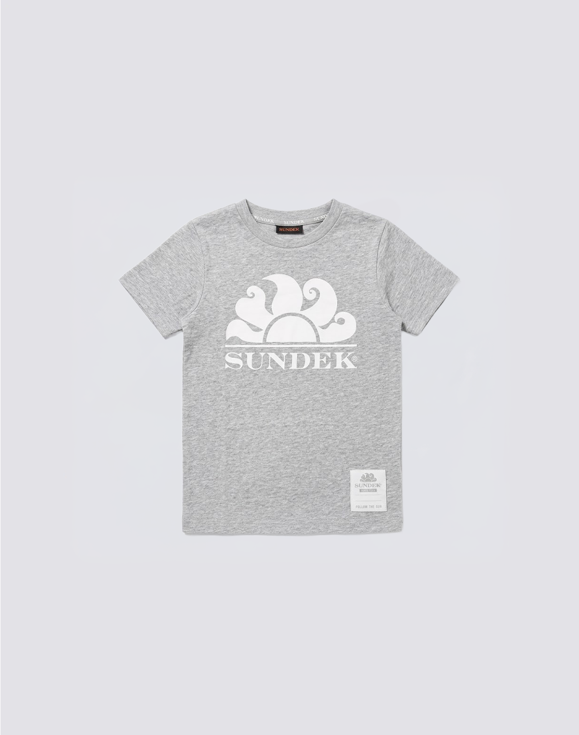Sundek Men Mini Logo T-Shirt -  Grey Melange