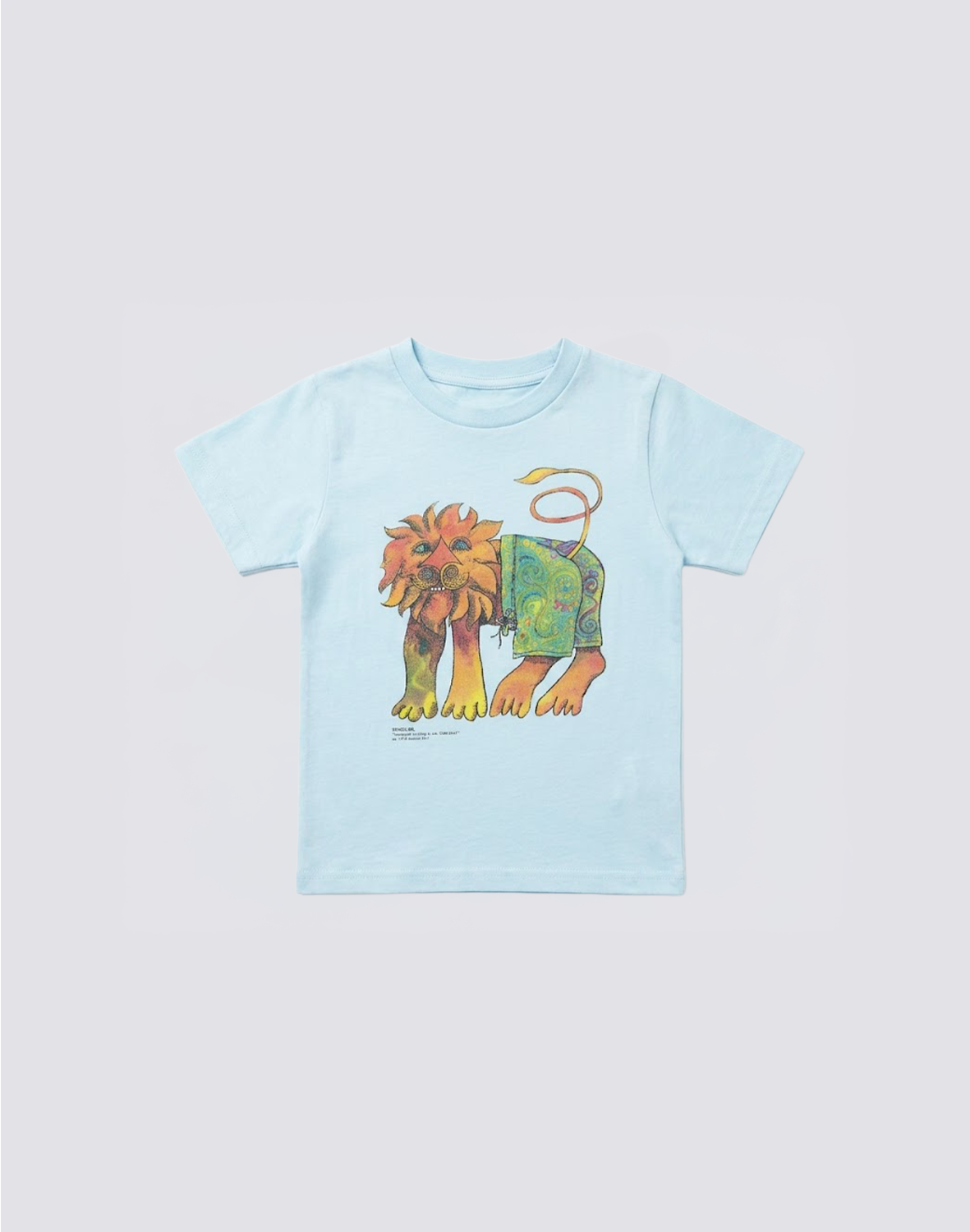 Sundek Boys Mini Archive Leo T-Shirt - Vintage Glacier