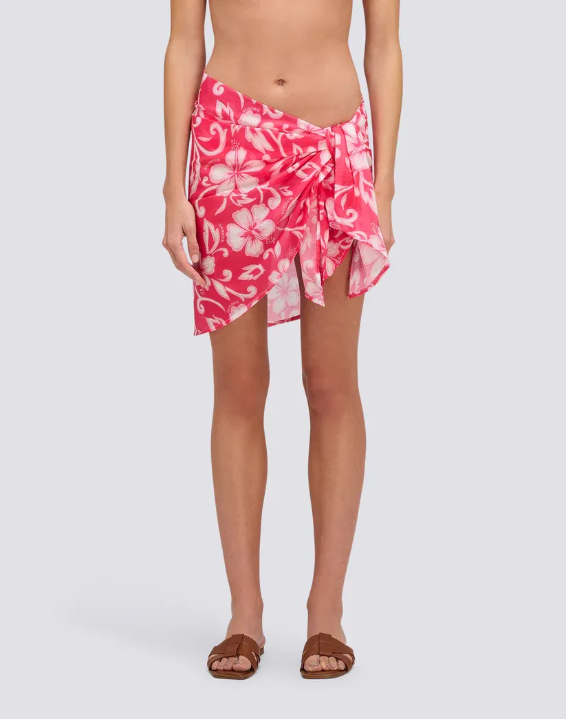 SUNDEK WOMEN COTTON VOILE SARONG WITH SK23 PRINT