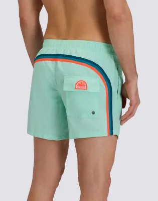 SUNDEK MEN ICONIC TAFFETA SHORT ELASTIC WAIST SWIMSHORTS