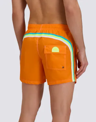 SUNDEK MEN ICONIC TAFFETA SHORT ELASTIC WAIST SWIMSHORTS
