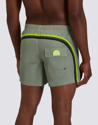 SUNDEK MEN ICONIC TAFFETA SHORT ELASTIC WAIST SWIMSHORTS