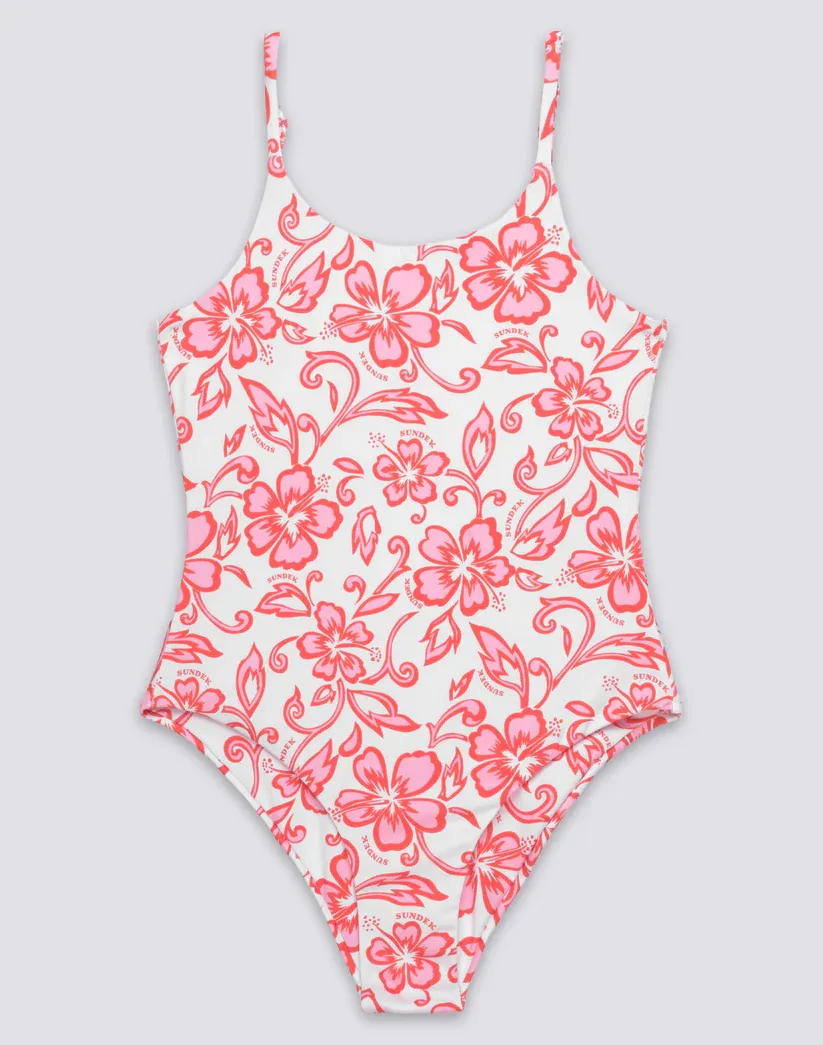 SUNDEK GIRLS SK23 PRINTED ONE-PIECE SWIMSUIT