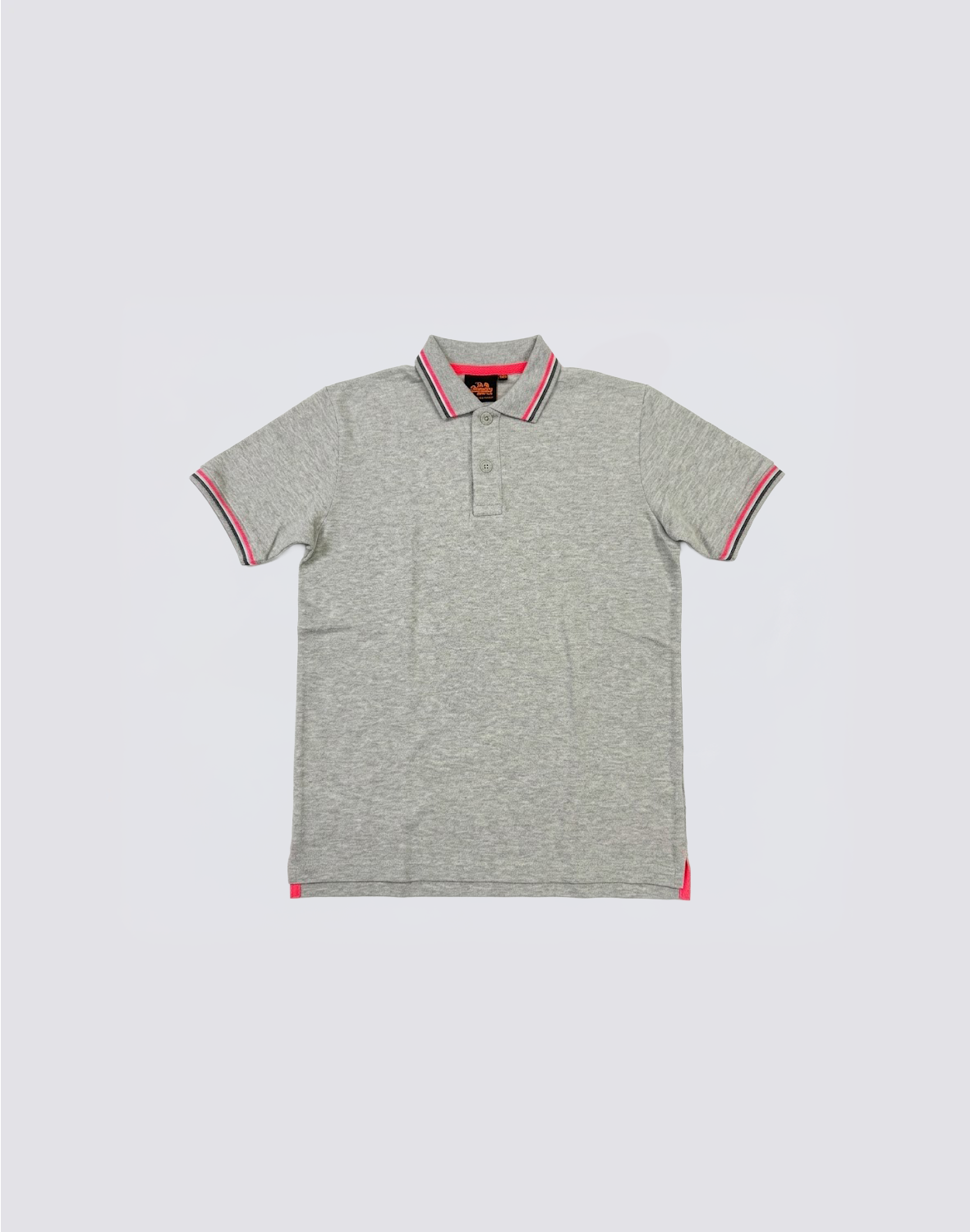Sundek Boys Mini Brice Polo T-Shirt - Grey Melange